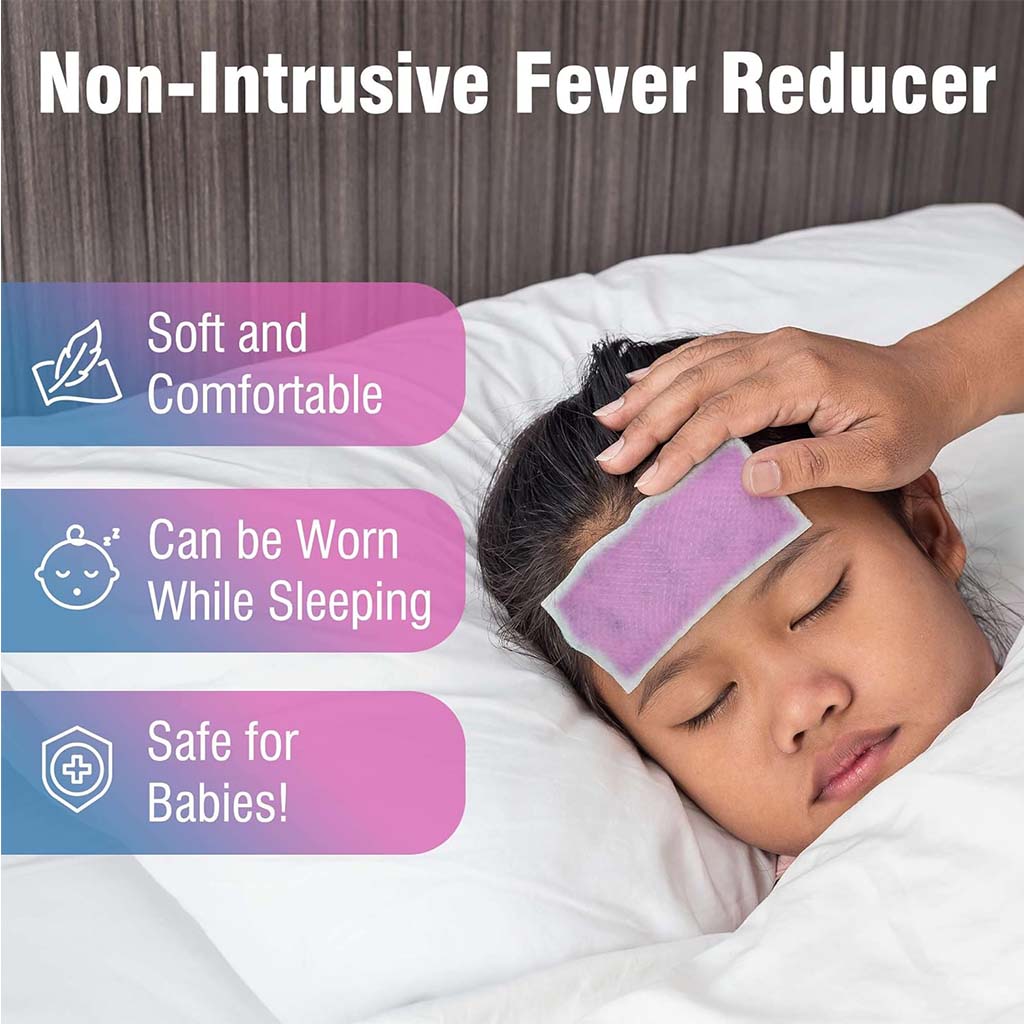 Wolcure Fever Free Cooling Patch, Pack of 4’s 