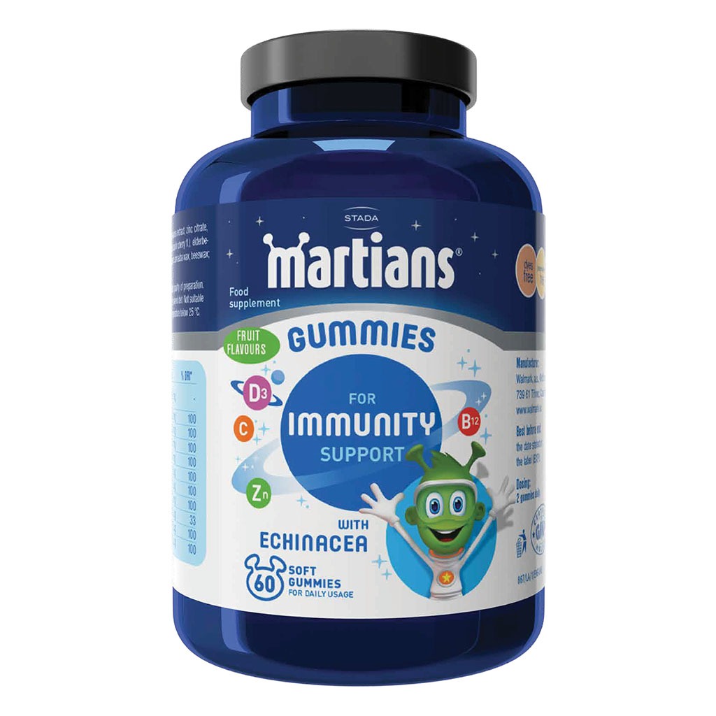 Martians Gummies Echinacea Soft Gummies 60's