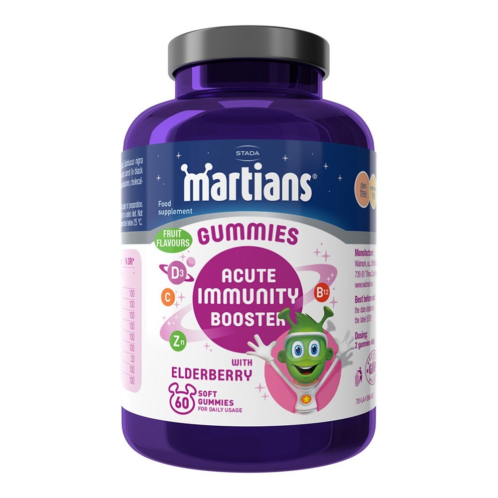 Martians Gummies Elderberry Soft Gummies 60's