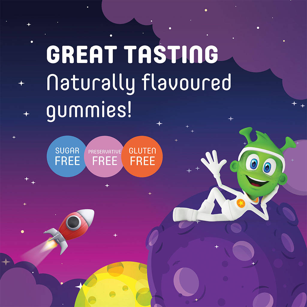 Martians Gummies Elderberry Soft Gummies 60's