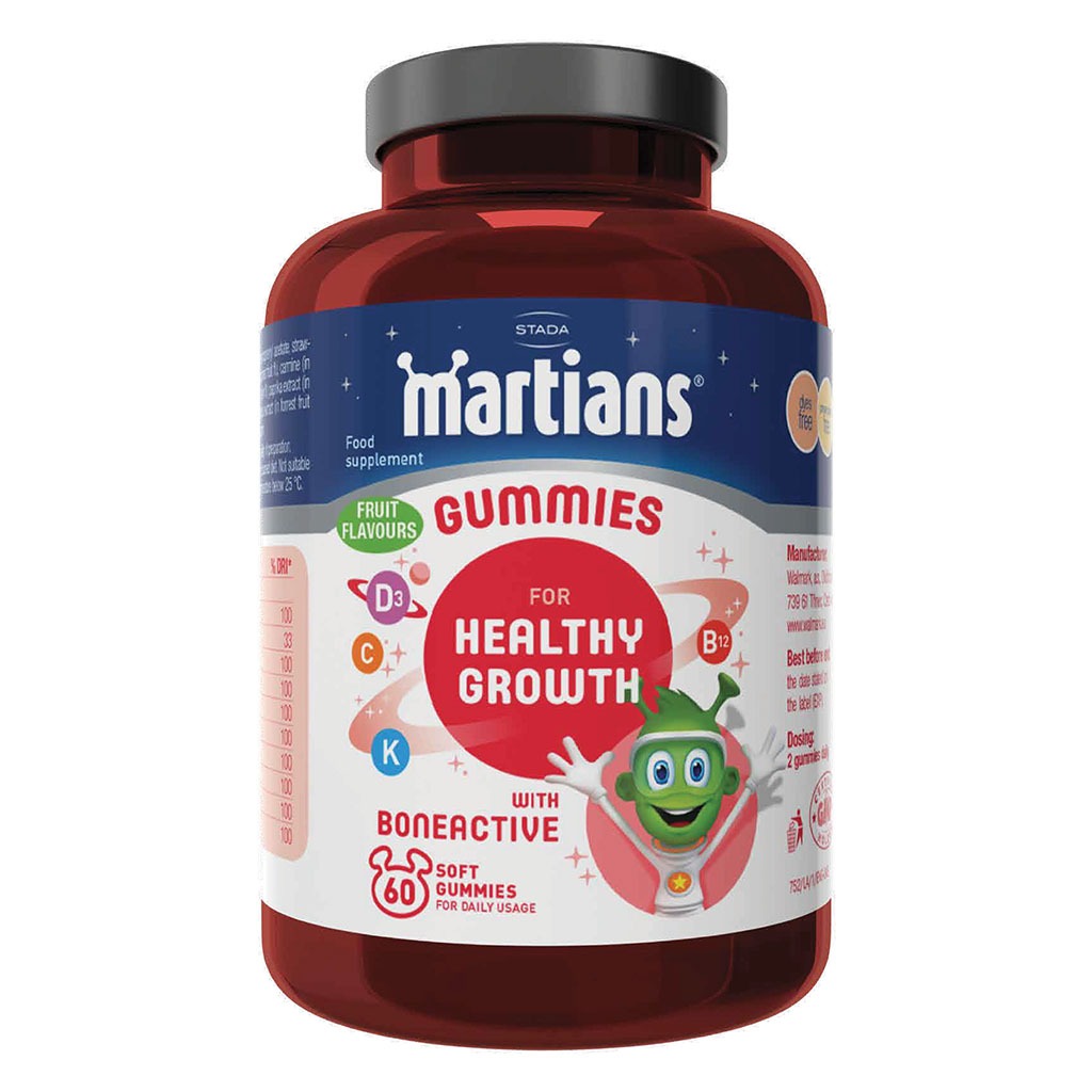 Martians Gummies Bone Active Soft Gummies 60's