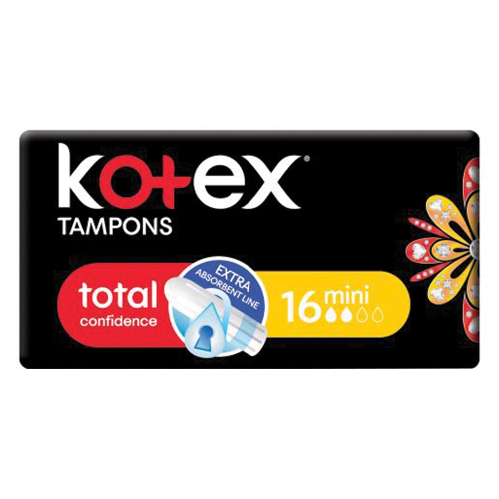 Kotex Total Confidence Tampons Mini 16's