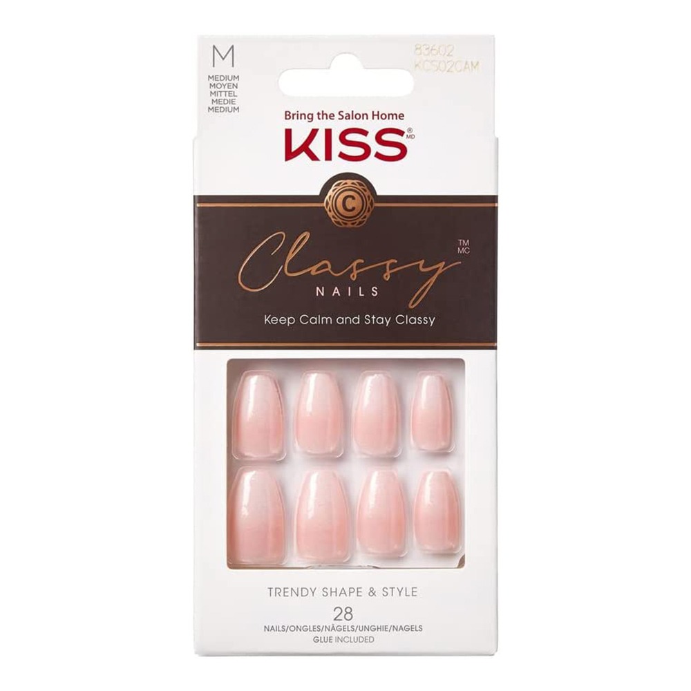 Kiss Classy Trendy Shape & Style Nails Medium 28's KCS02C