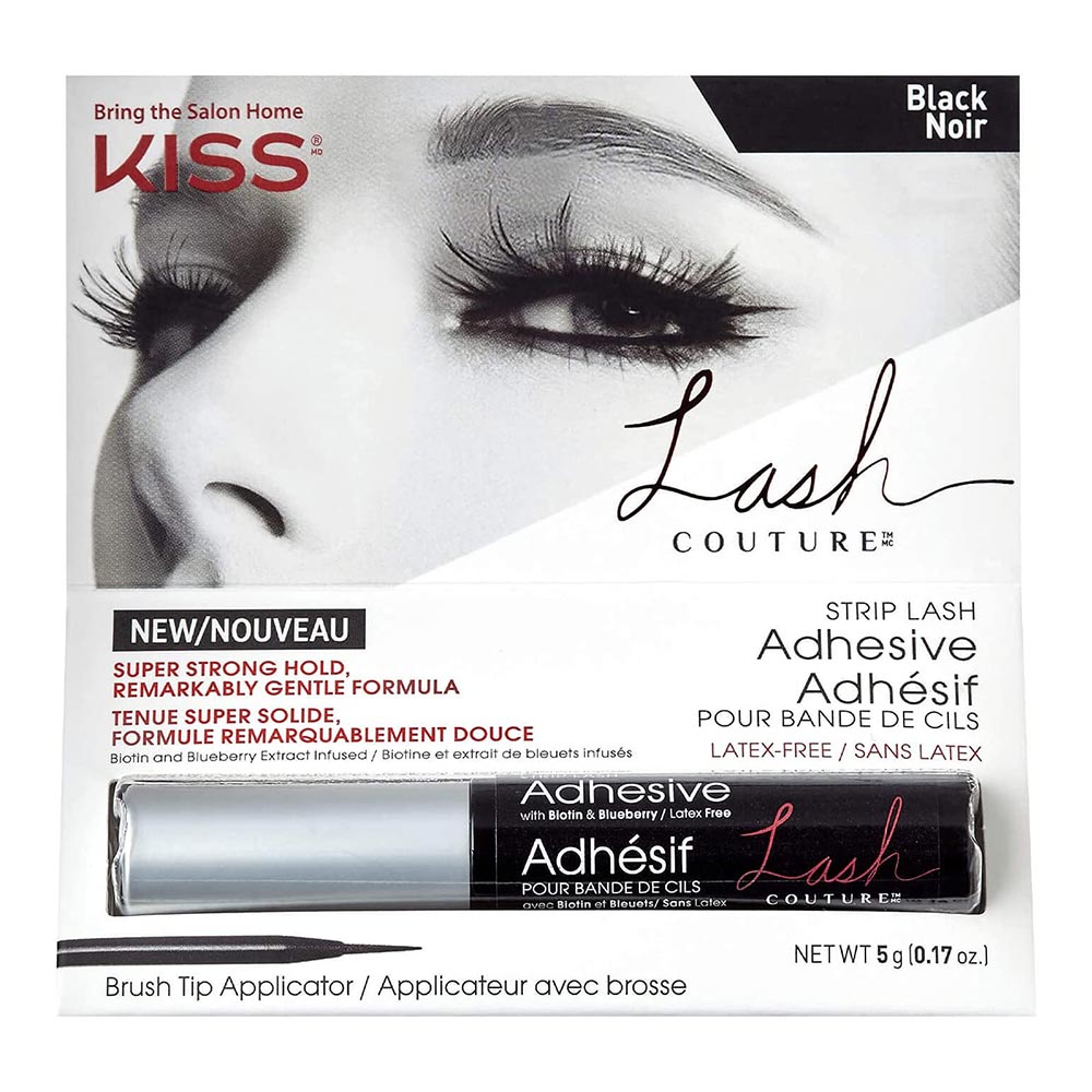 Kiss Lash Couture Strip Lash Adhesive Black 5 g 1's KLCGL02