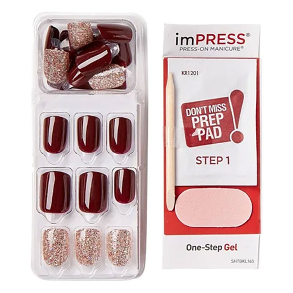 Kiss imPRESS Press On Manicure No Other Short KIM020C 30's