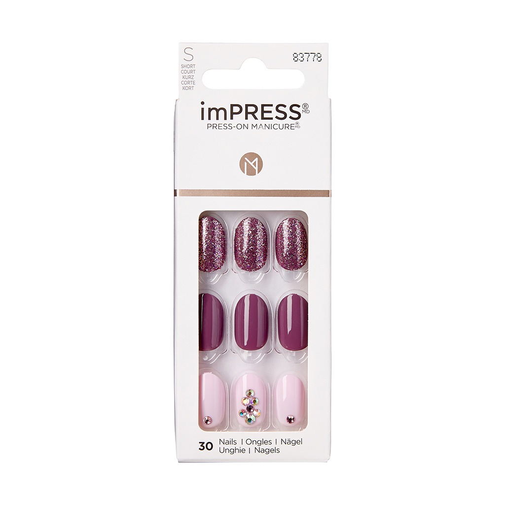 Kiss imPRESS Press On Manicure Reset Short KIM017C 30's