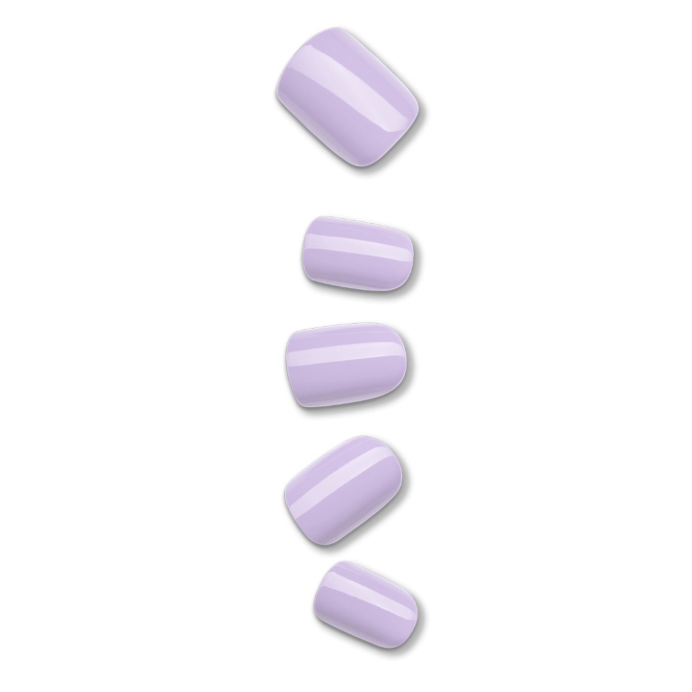 Kiss imPRESS Color Press On Manicure Picture Purplect 30's