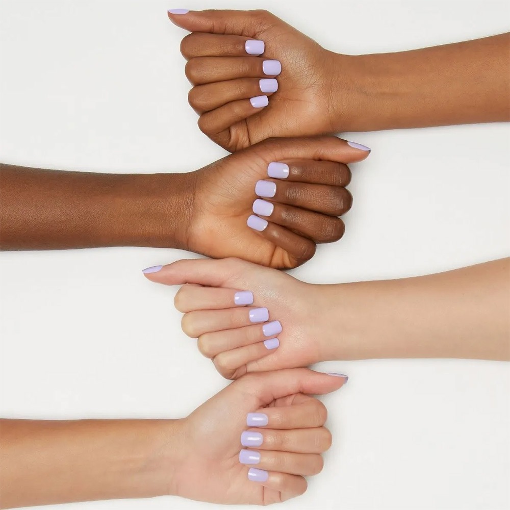 Kiss imPRESS Color Press On Manicure Picture Purplect 30's