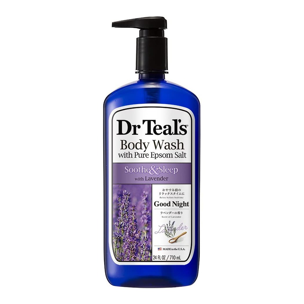 Dr Teal's Pure Epsom Salt Body Wash With Lavender 710 mL