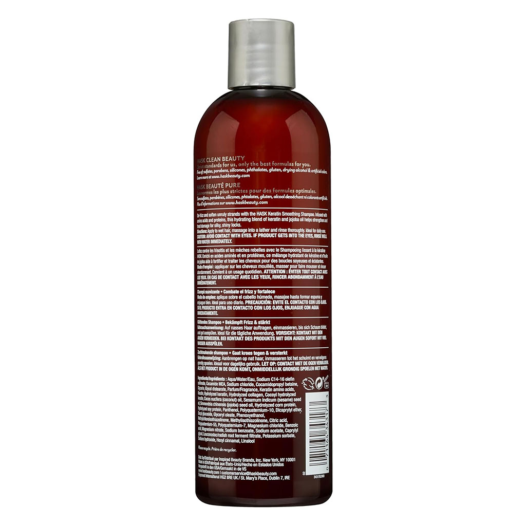 Hask Keratin Protein Smoothing Shampoo 355 mL