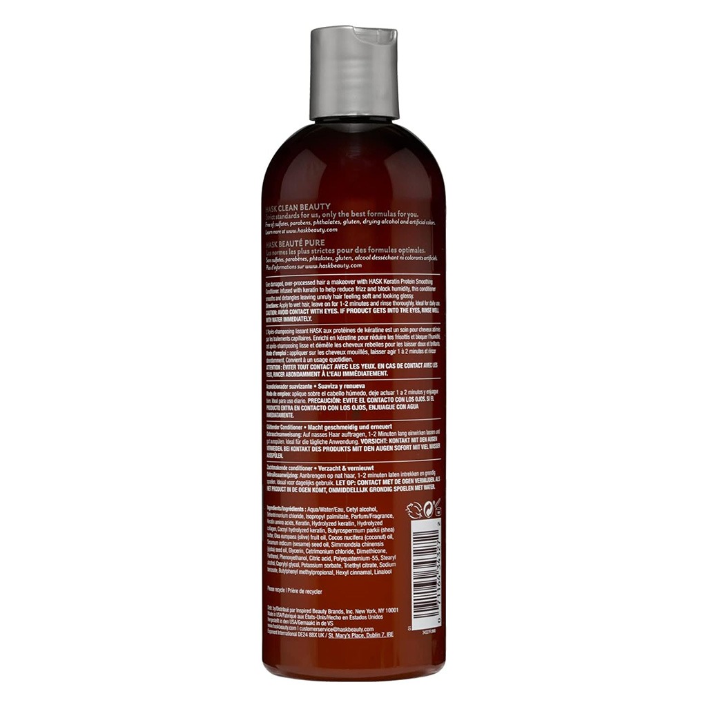 Hask Keratin Protein Smoothing Conditioner 355 mL