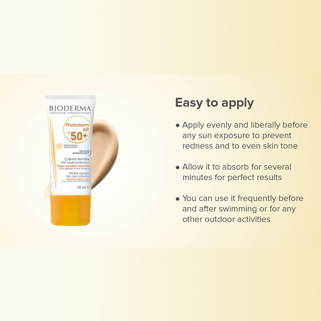 Bioderma Photoderm AR SPF50+ Natural Tinted Sun Cream 30 mL