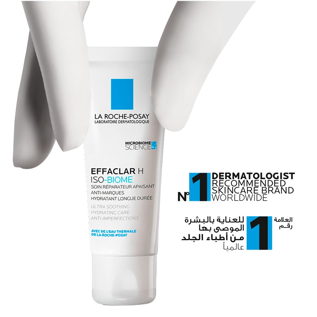La Roche-Posay Effaclar H Isobiome Moisturizing Cream For Oily & Acne Prone Skin 40ml