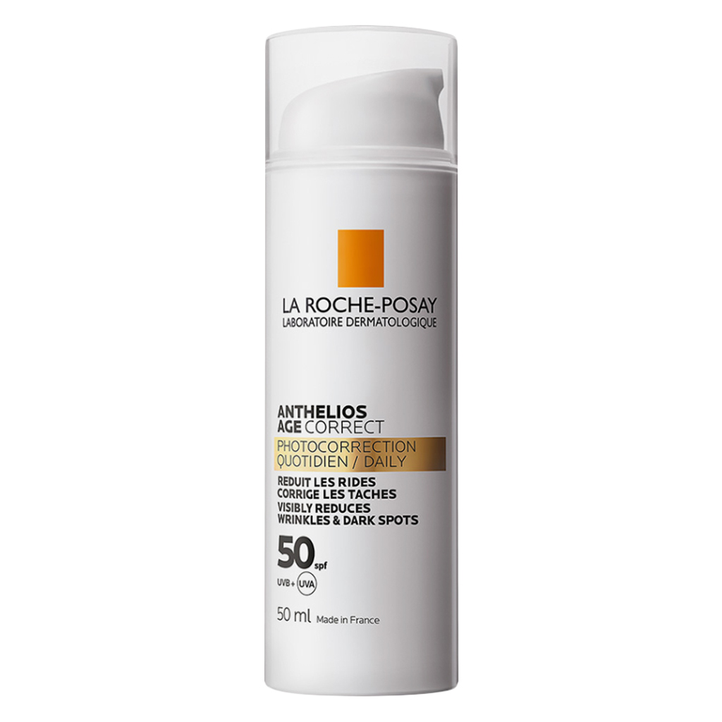 La Roche Posay Anthelios Age Correct SPF50 Anti-Ageing Invisible Sunscreen With Niacinamide 50ml
