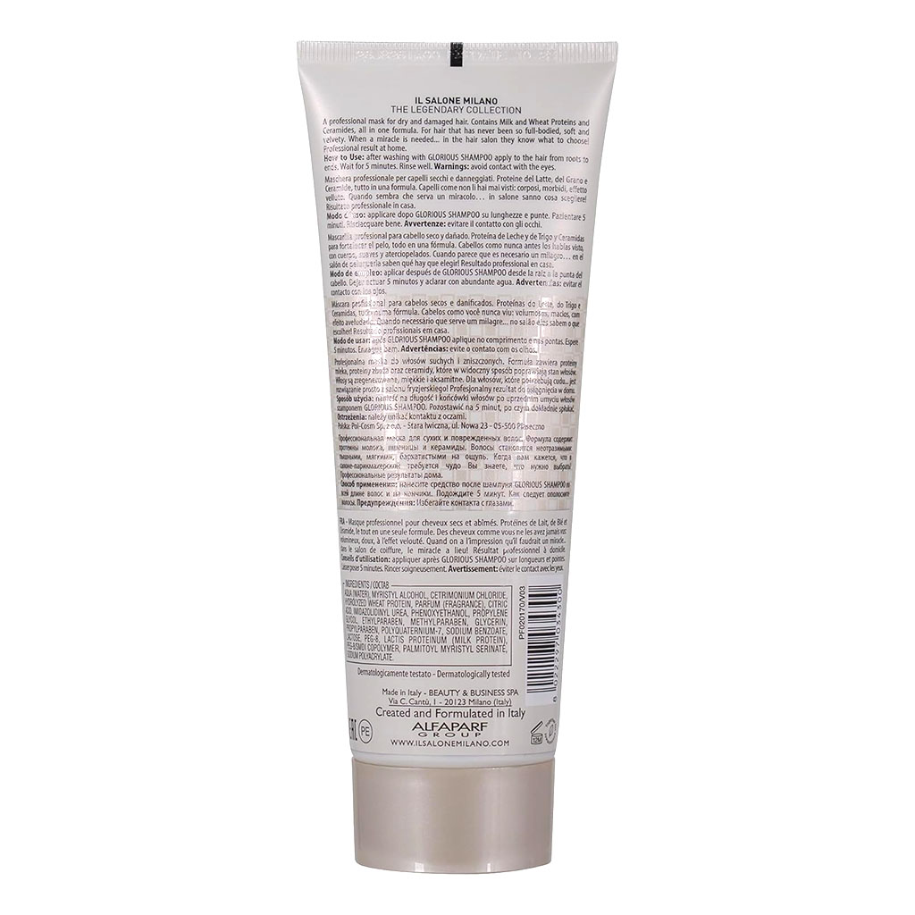 Alfaparf IL Salone Milano Maschera Supreme Mask For Dry Damaged Hair 250ml