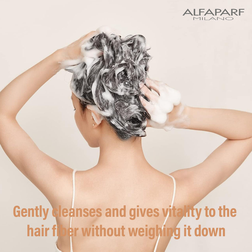 Alfaparf Milano Semi Di Lino Diamond Illuminating Sulfate Free Low Shampoo For Normal Hair 250ml