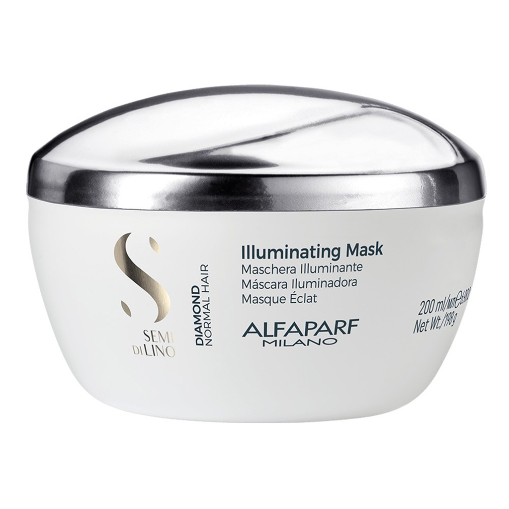 Alfaparf Milano Semi Di Lino Diamond Illuminating Hair Mask For Normal Hair 200ml