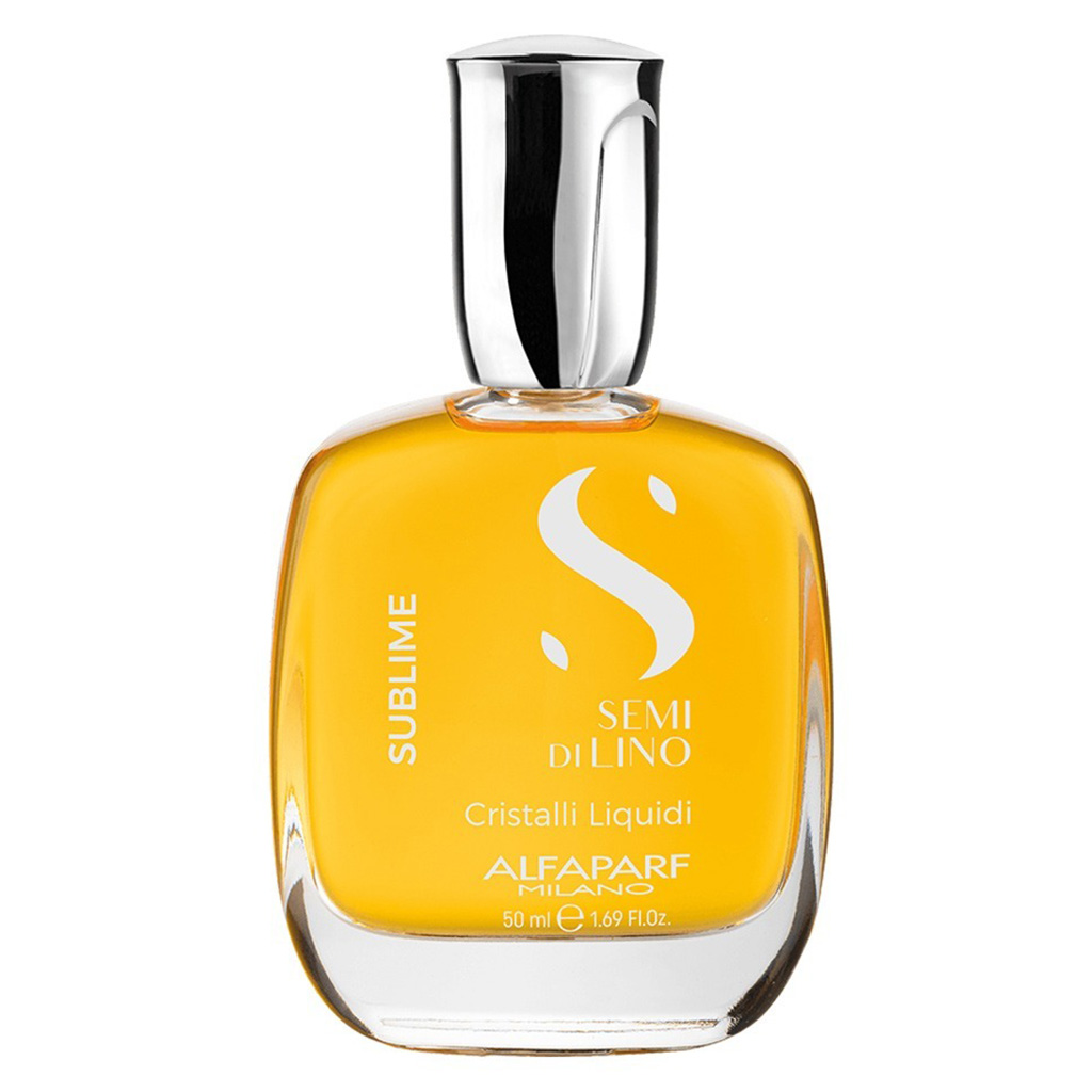 Alfaparf Milano Semi Di Lino Sublime Cristalli Liquidi Hair Serum With Thermal Protection 50ml