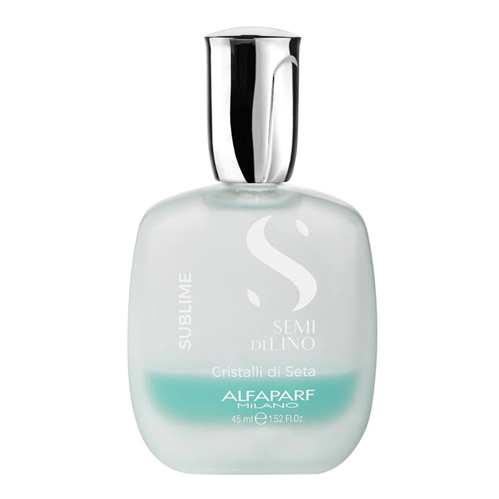 Alfaparf Milano Semi Di Lino Sublime Cristalli Di Seta Bi-Phase Smoothing Hair Serum For Fine Hair 45ml
