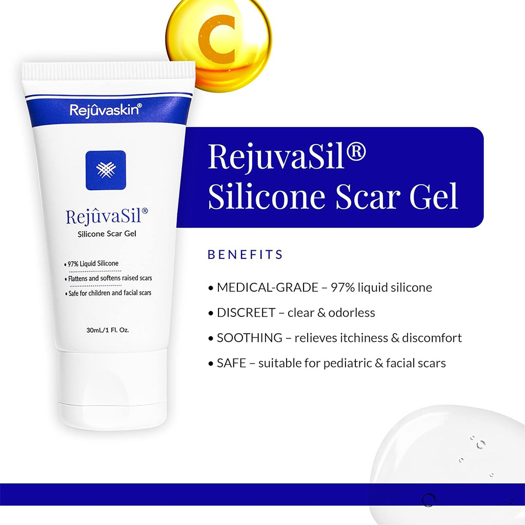 Rejuvasil Silicone Scar Gel 15 mL