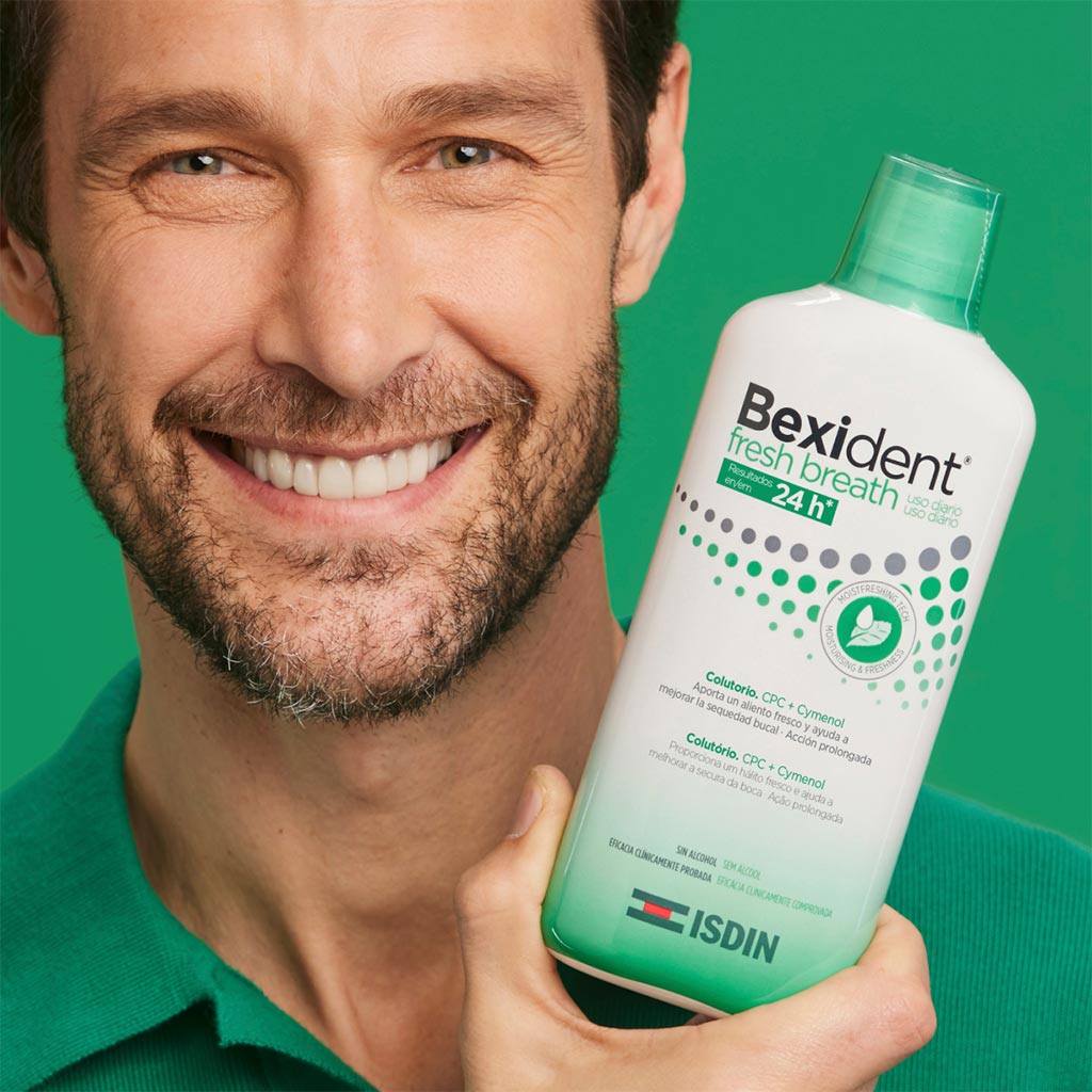 Isdin Bexident Fresh Breath Mouthwash 500 mL