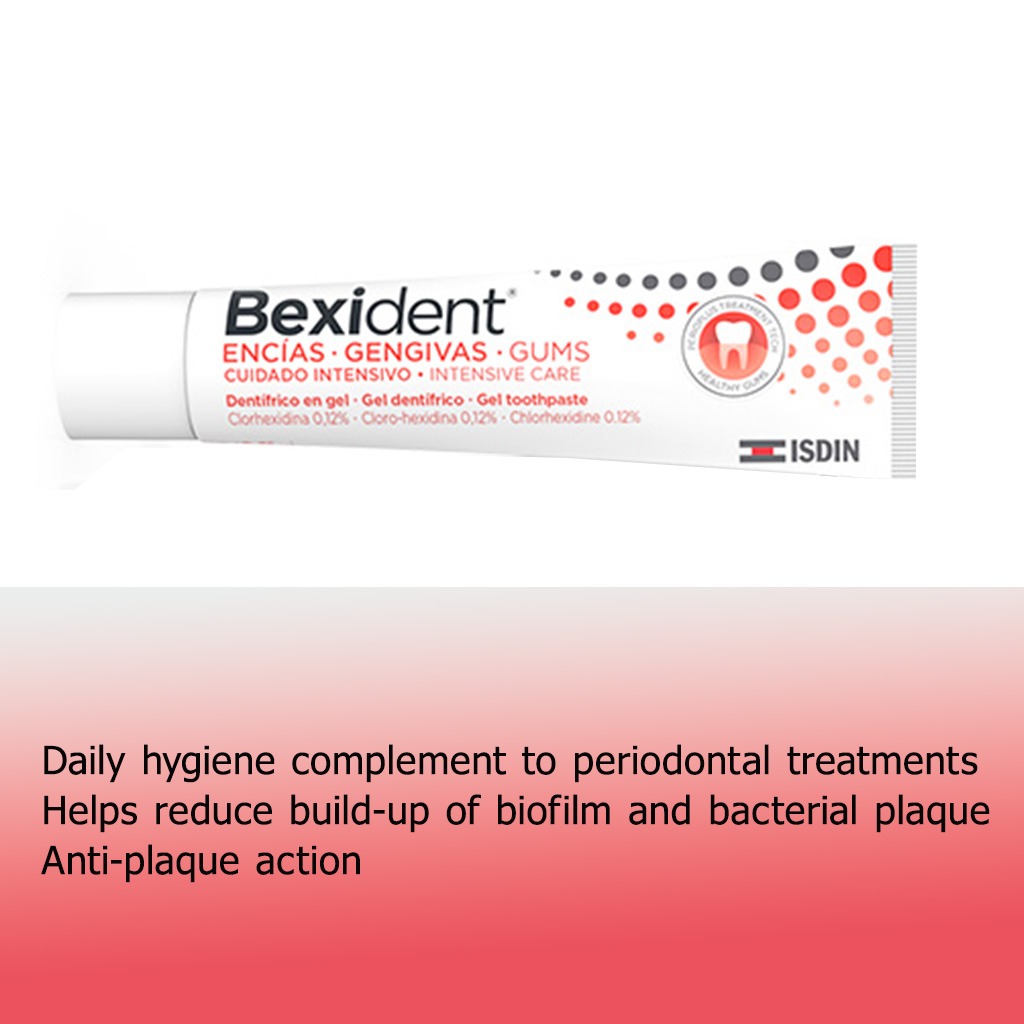 Isdin Bexident Gums Intensive Care Gel Toothpaste 75 mL