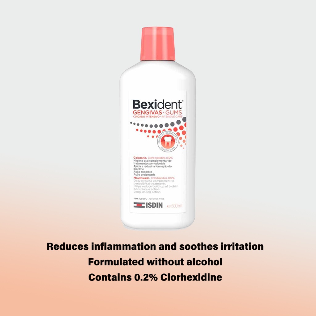 Isdin Bexident Gums Intensive Care Mouthwash 500 mL