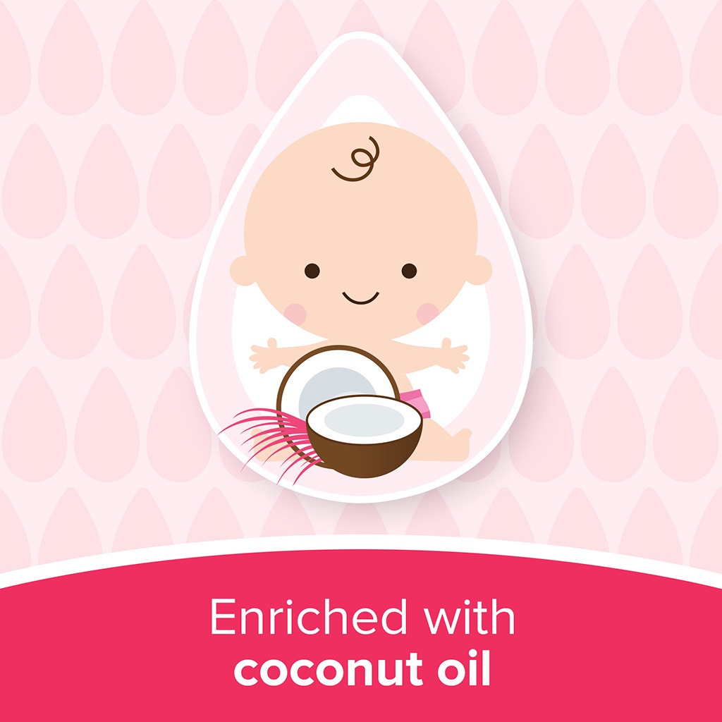 Johnson's Baby Soft Lotion With Coconut Oil 200ml