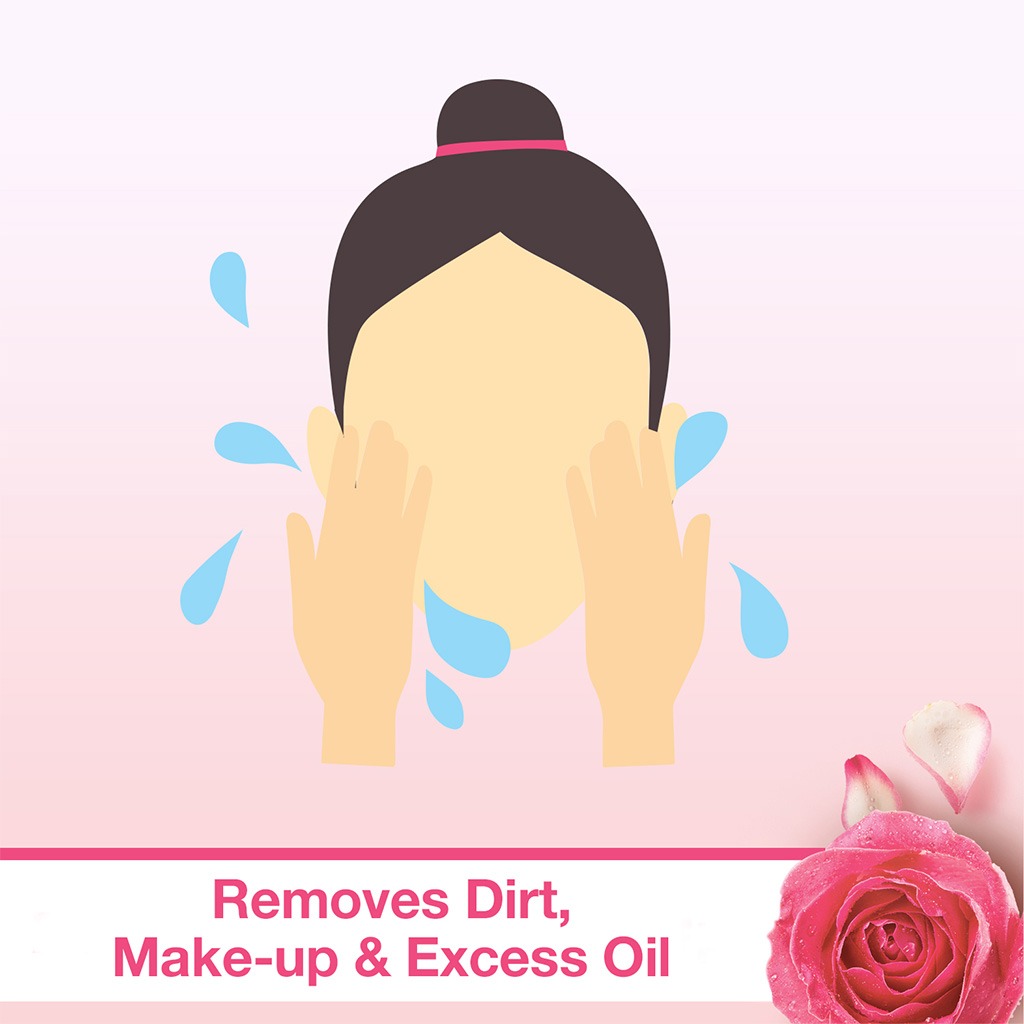 Johnson's Fresh Hydration Micellar Rose-Infused Cleansing Water For Normal Skin 400ml