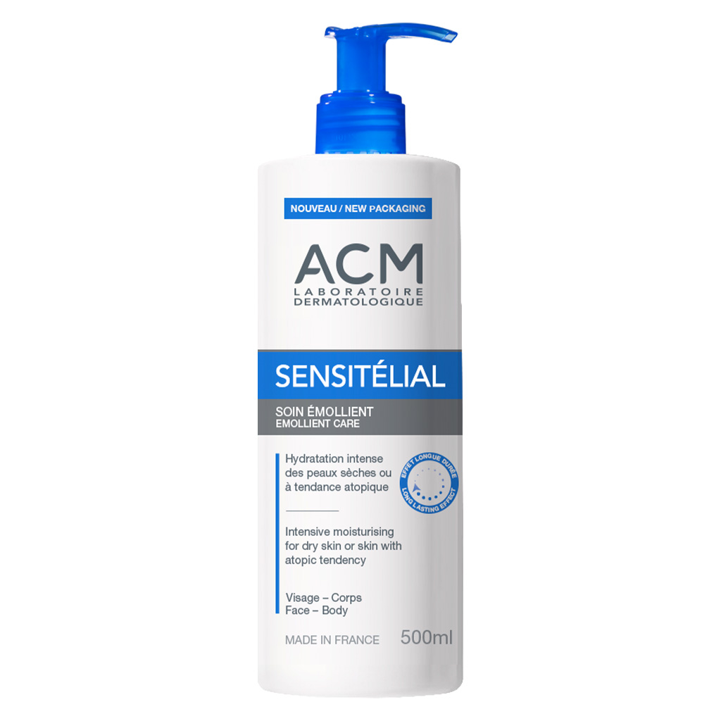 ACM Sensitelial Emollient Care Moisturiser For Dry & Atopy-Prone Skin 500ml