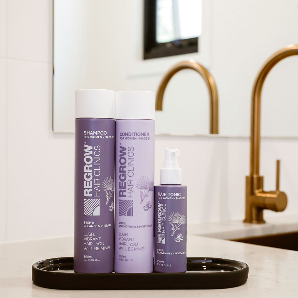 Regrow Step 1 -Cleanse & Prepare Shampoo For Women 300ml