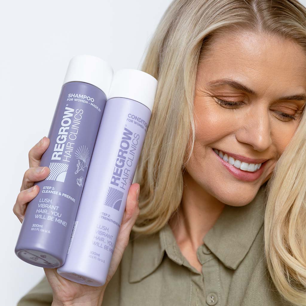 Regrow Step 2 -Strengthen & Moisturise Conditioner For Women 300ml