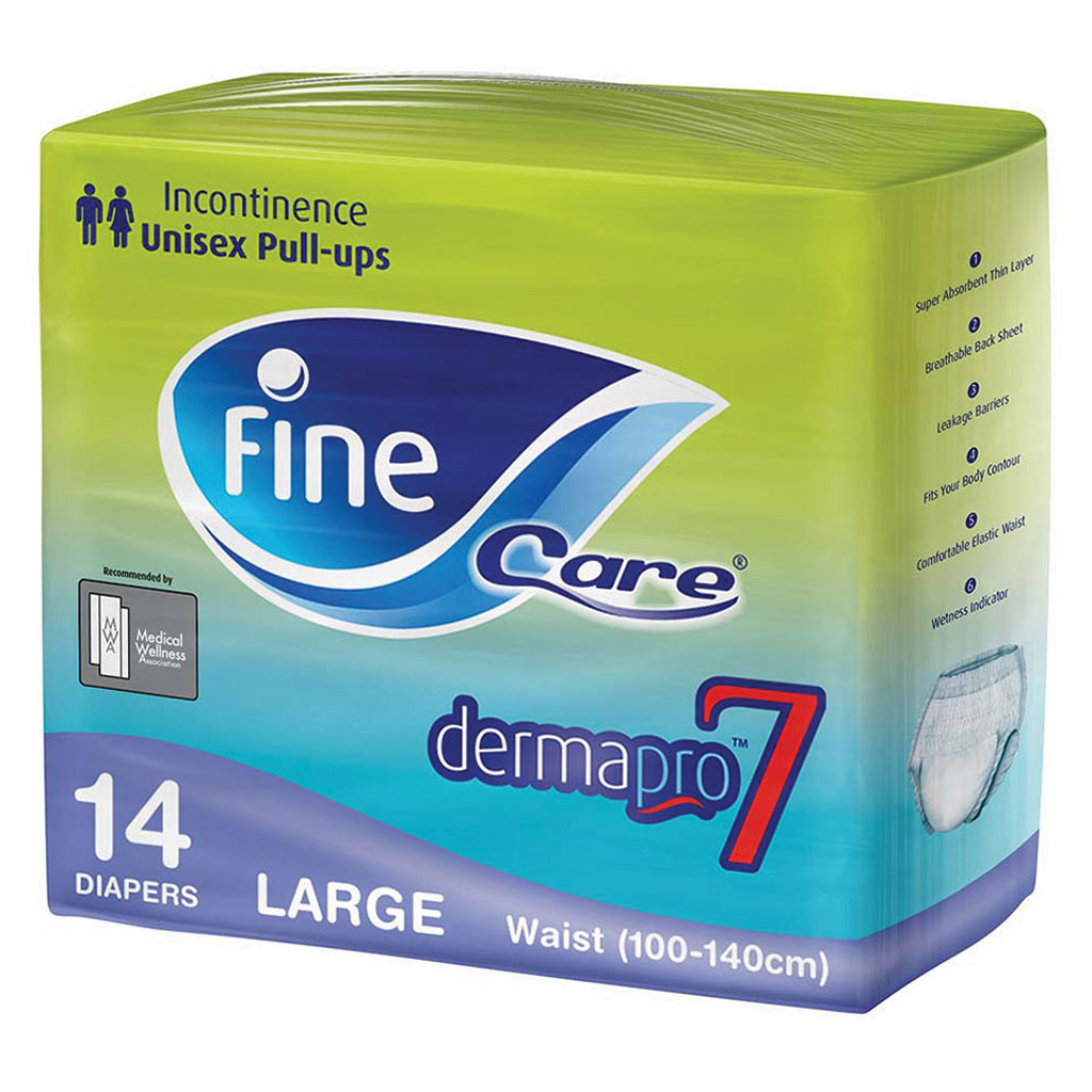 Fine Care® Adult Diaper Unisex Briefs Pull-Ups Large 14's 239072