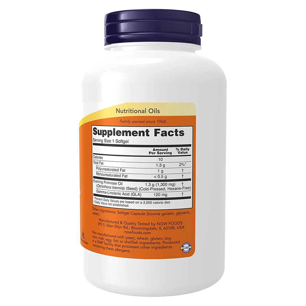 Now Super Primrose 1300mg Softgel For Women's Health, Pack of 120's