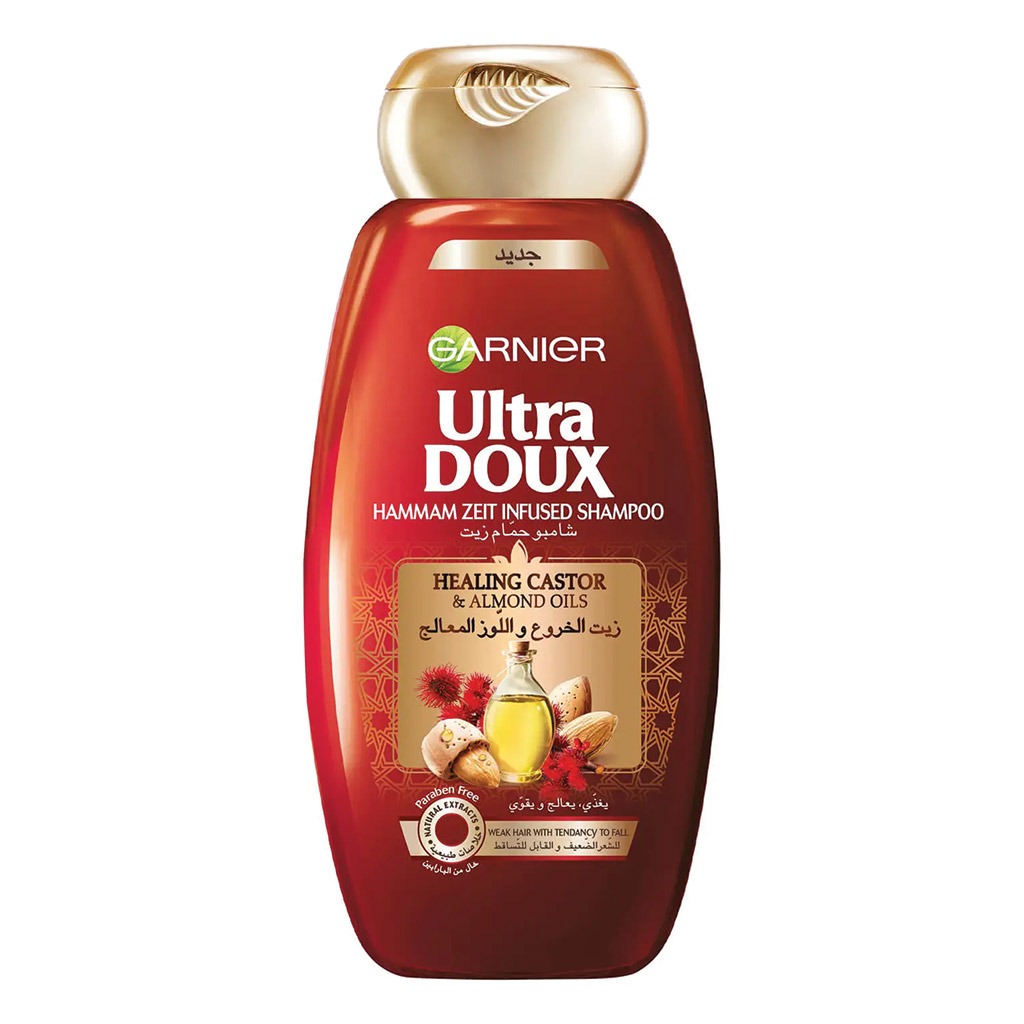 Garnier Ultra Doux Castor & Almond Healing Shampoo 400 mL