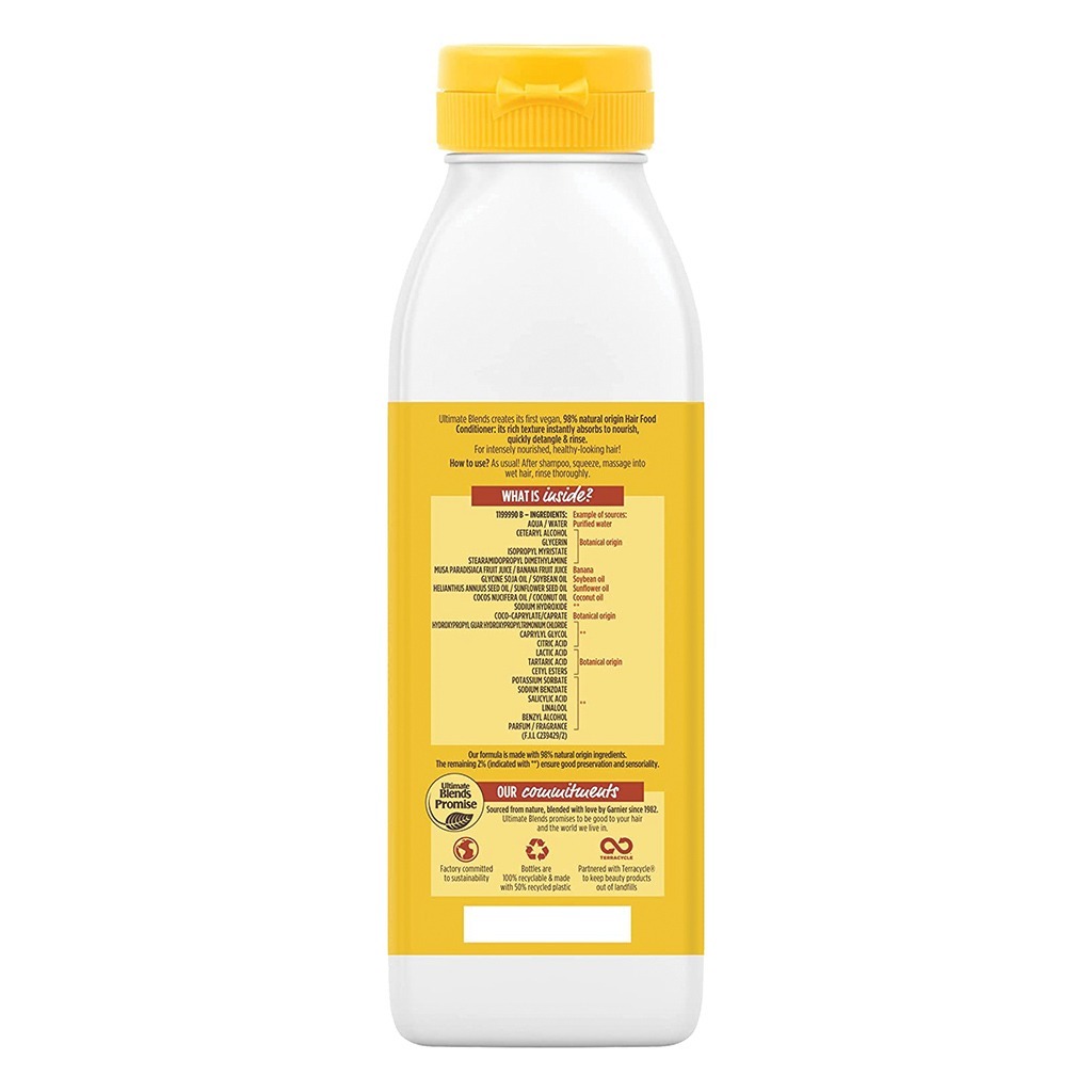 Garnier Ultra Doux Nourishing Hair Food Conditioner Banana 350 mL