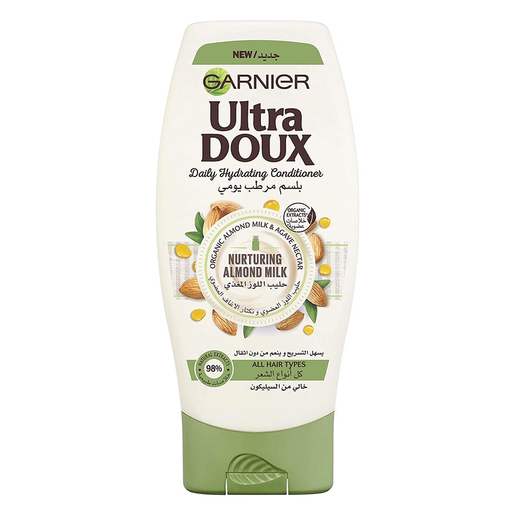 Garnier Ultra Doux Nurturing Almond Milk Daily Hydrating Conditioner 400 mL