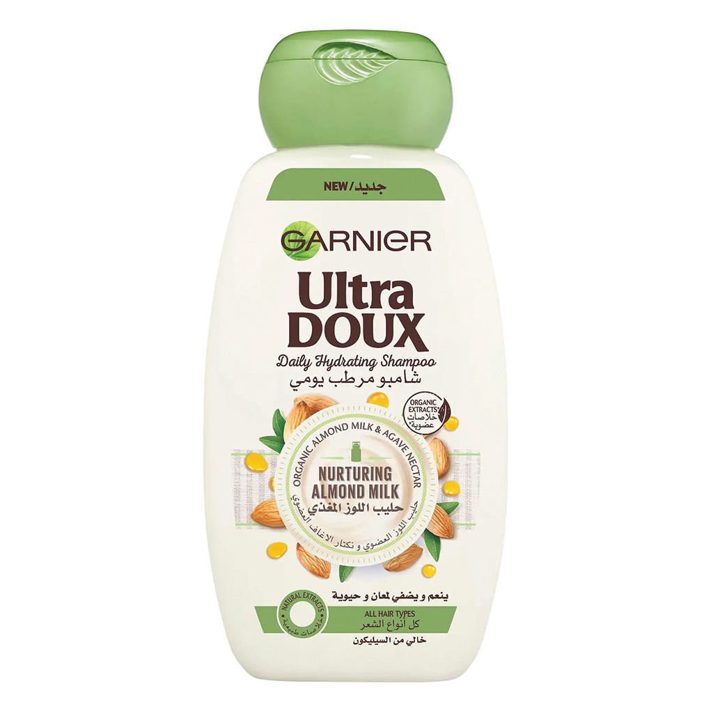 Garnier Ultra Doux Nurturing Almond Milk Daily Hydrating Shampoo 200 mL