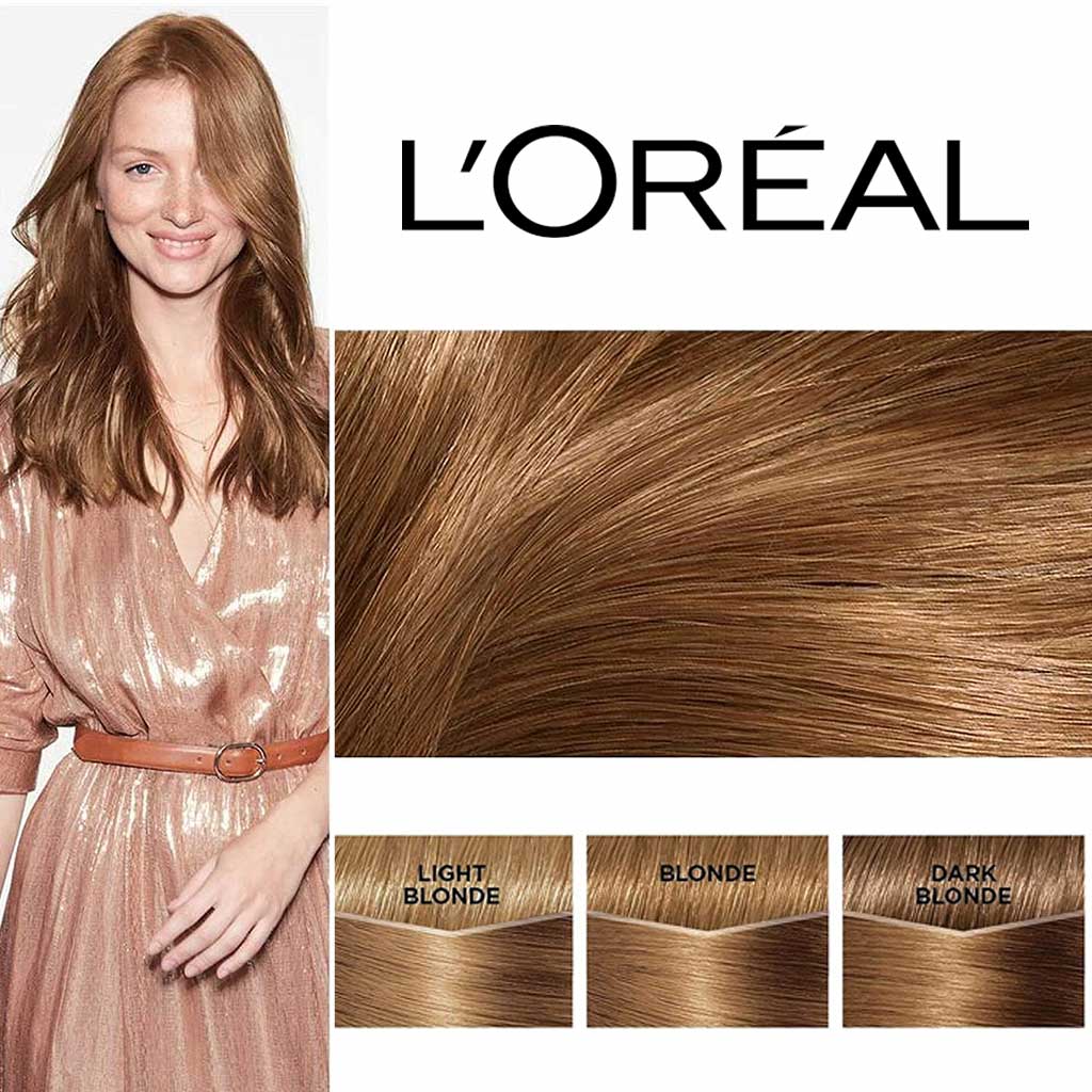 Loreal Casting Cream Gloss Semi-Permanent Conditioning Hair Color 700 Blonde Kit