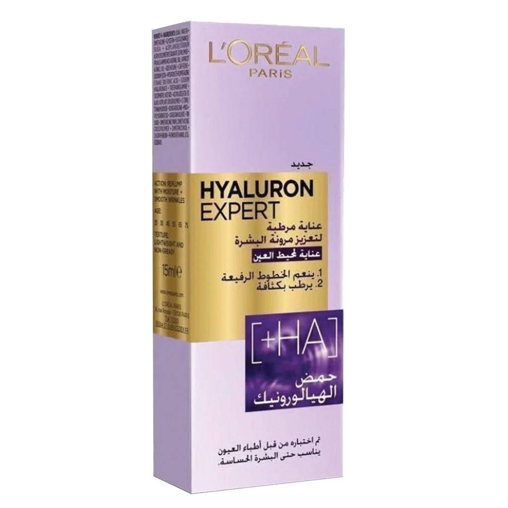 Loreal Paris Hyaluron Expert Replumping Moisturizing Eye Cream 15 mL