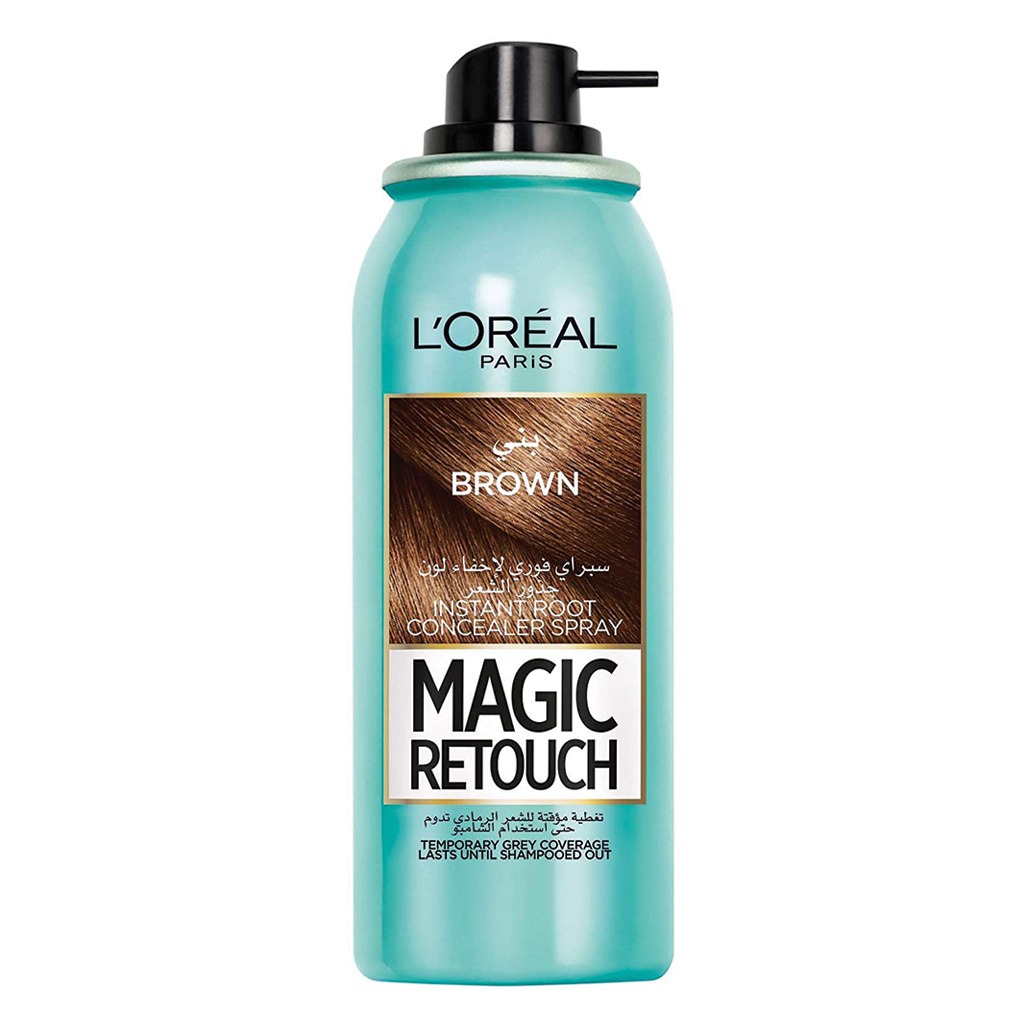 Loreal Paris Magic Retouch Instant Root Concealer Spray Brown 75 mL 