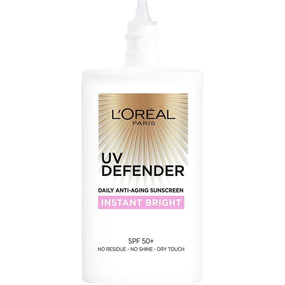 Loreal Paris UV Defender SPF50+ Instant Bright Daily Anti-Aging Sunscreen 50 mL