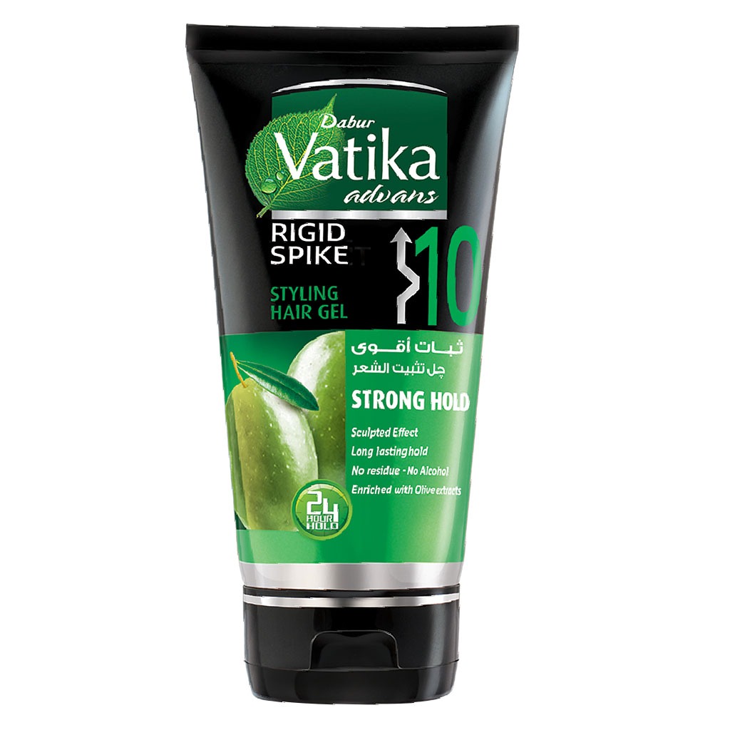 Dabur Vatika Advans Rigid Spike 10 Strong Hold Hair Styling Gel 150ml
