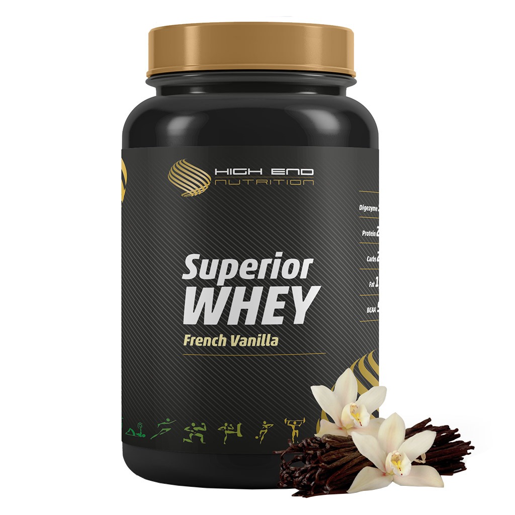High End Nutrition Superior Whey French Vanilla Powder 2.27 Kg