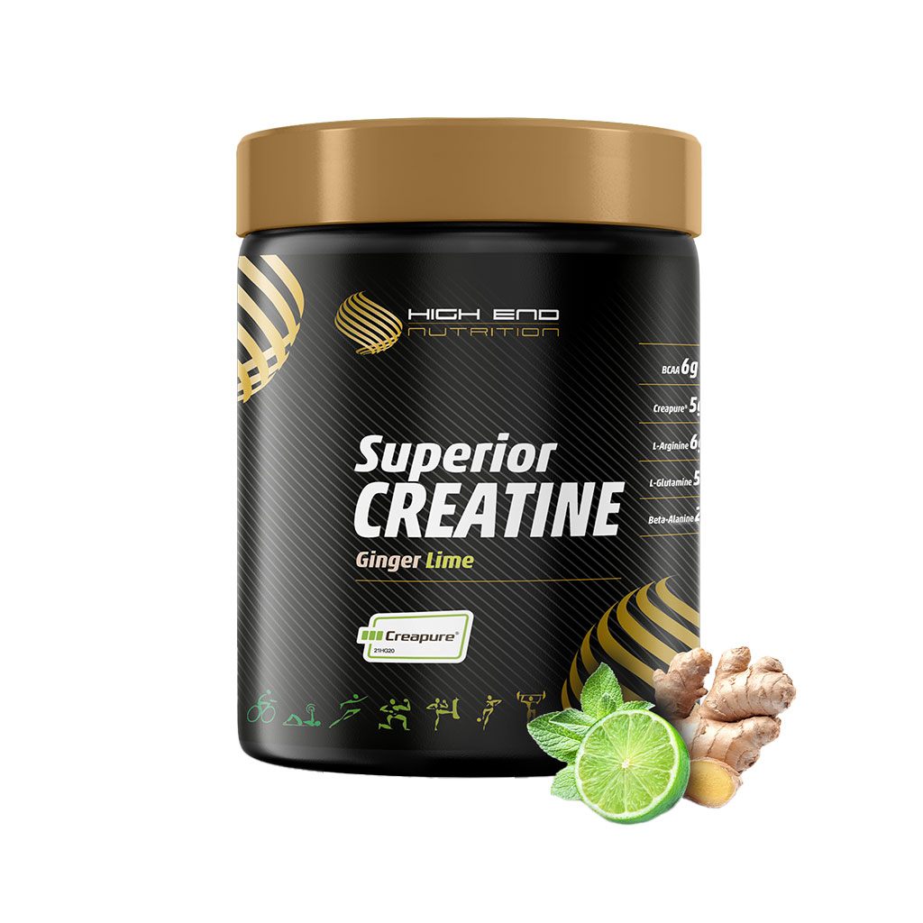 High End Nutrition Superior Creatine Ginger Lime Powder 700 g