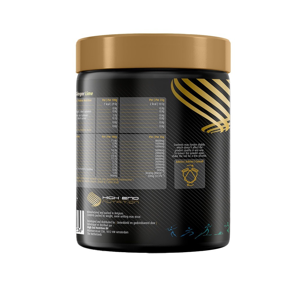 High End Nutrition Superior Creatine Ginger Lime Powder 700 g
