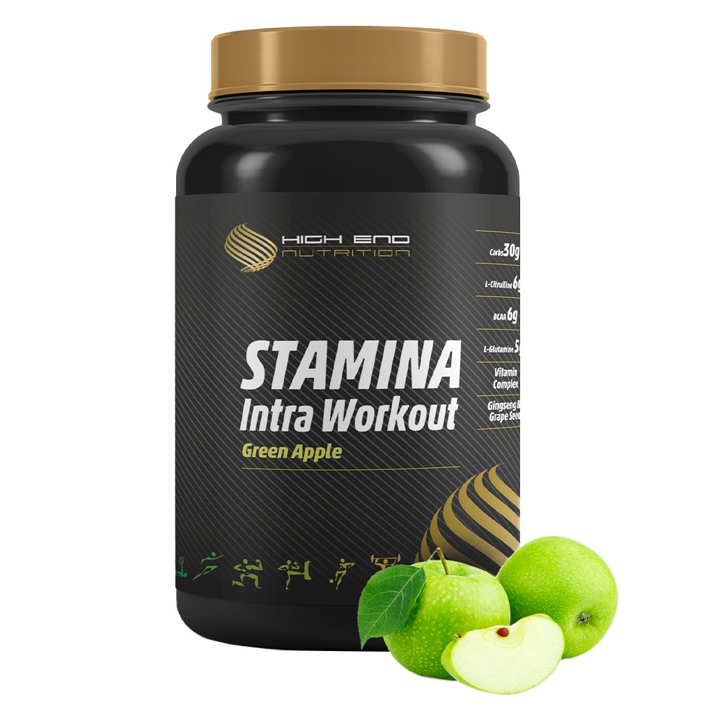 High End Nutrition Stamina Intra Workout Green Apple Powder 1500 g