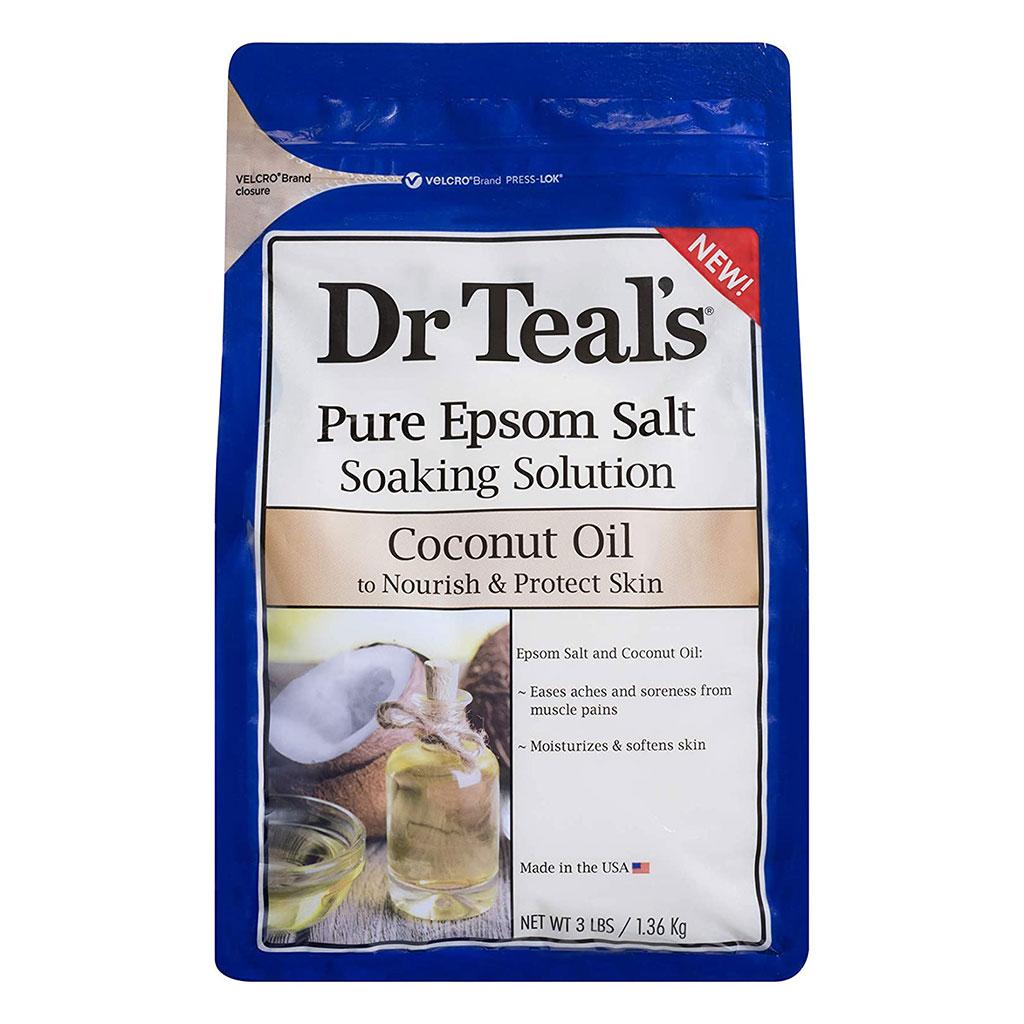 Dr Teal's Pure Epsom Salt Soaking Solution Coconut Oil 1036 g
