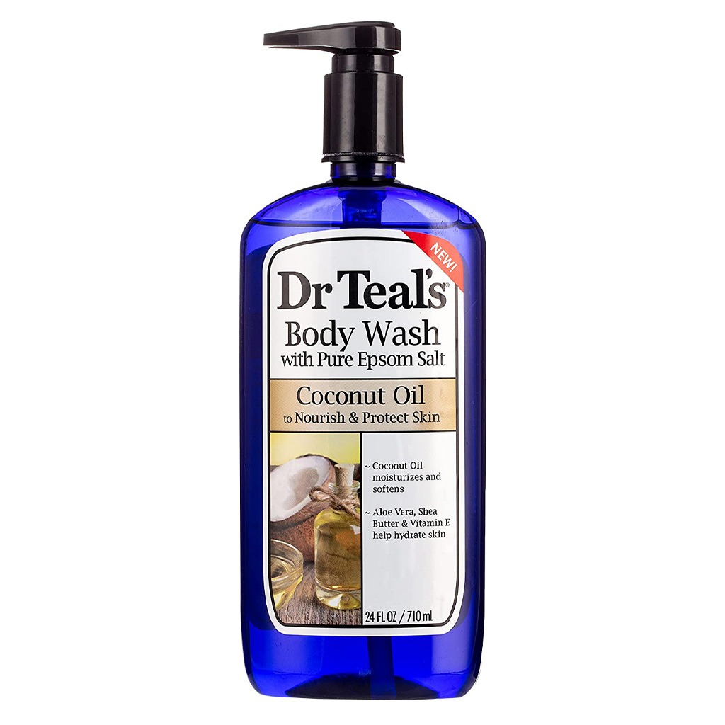 Dr Teal's Pure Epsom Salt Body Wash Coconut Oil 710 mL