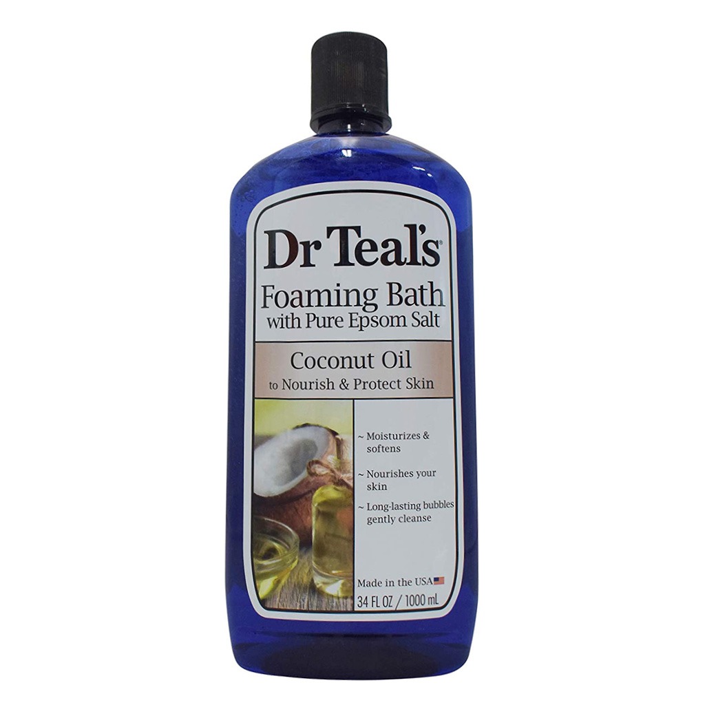 Dr Teal's Foaming Bath Coconut Oil 1000 mL